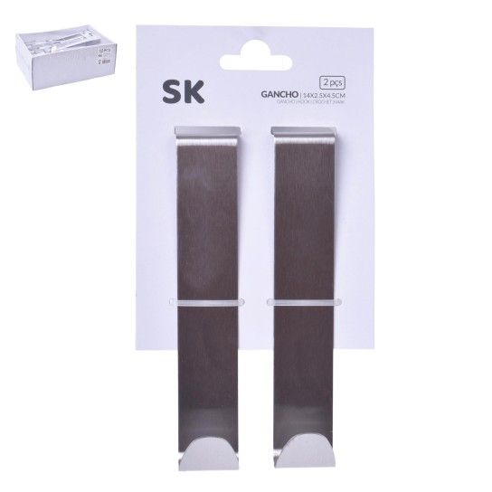 CONJ.2 GANCHOS P/PORTA SK 804-751 CX48