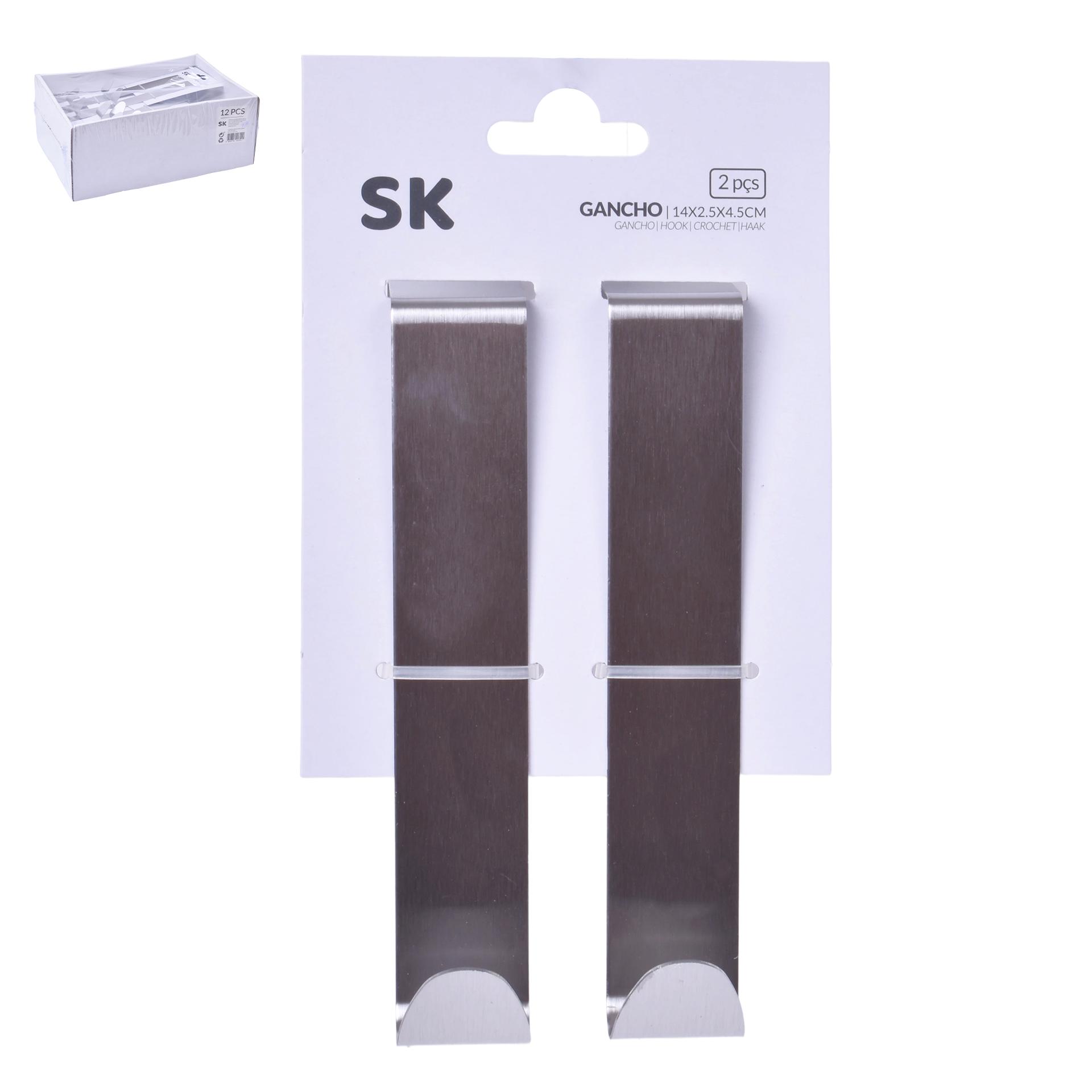 CONJ.2 GANCHOS P/PORTA SK 804-751 CX48 CONJ.2 GANCHOS P/PORTA SK 804-751 CX48