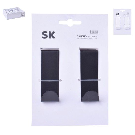CONJ.2 GANCHOS P/PORTA SK-C-804-750 CX48