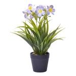 VASO C/PLANTA 8,8X7X30CM SK 2438-118 CX48