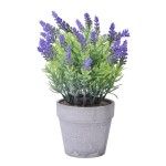 VASO C/PLANTA 9,8X8,8X23CM SK 2438-117 CX48
