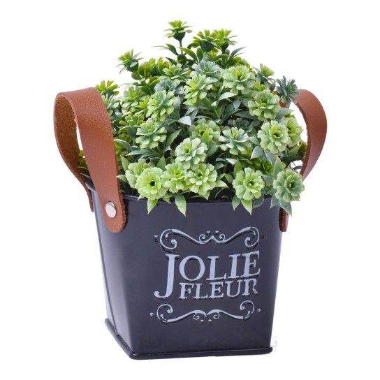 VASO C/PLANTA 10X10X20CM SK 2438-114 CX48 VASO C/PLANTA 10X10X20CM SK 2438-114 CX48