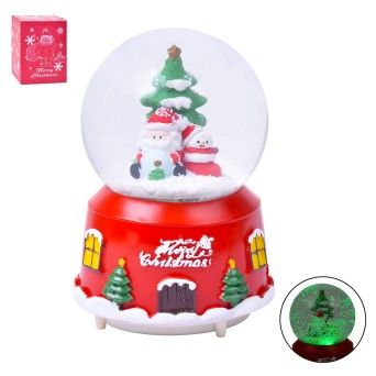 BOLA AGUA LUZ 10X15CM SK 3074-010-02 CX24