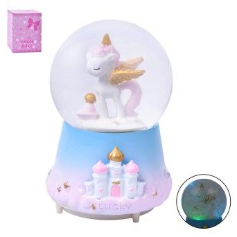 BOLA AGUA LUZ 10X15CM SK 3074-100 CX24
