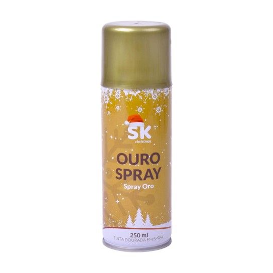 SPRAY DOURADO 250ML 990-321 CX48 SPRAY DOURADO 250ML 990-321 CX48