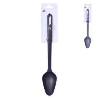 COLHER SOLIDA PRETA 33X6CM SK-C-804-658 CX48 COLHER SOLIDA PRETA 33X6CM SK-C-804-658 CX48