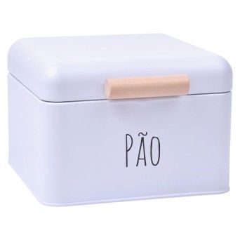 CAIXA PAO METAL 20X20X14CM SK-C-804-669 CX6
