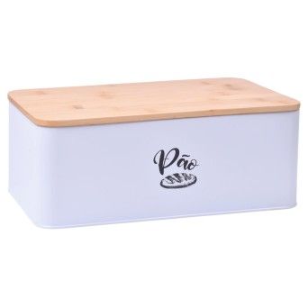 CAIXA PAO METAL 33X18X12CM SK-C-804-671 CX6
