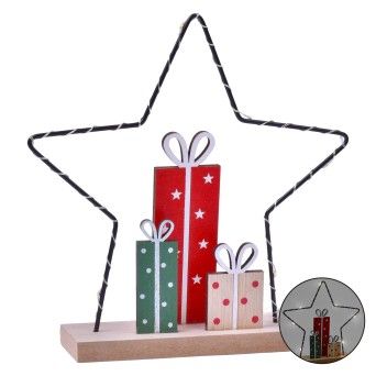 DECORAAO ESTRELA C/LUZ SK 0247-943 CX72