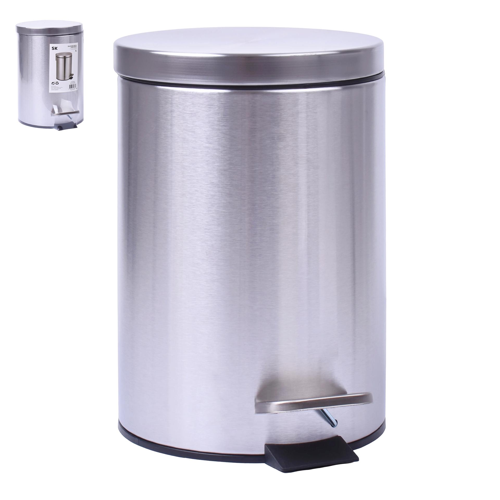 BALDE C/PEDAL 3L METAL BALDE C/PEDAL 3L METAL