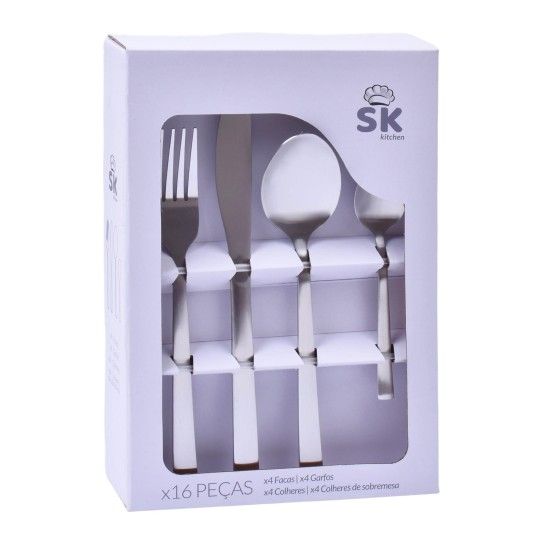 SERV 16PÇS TALHERES CX6 SERV 16PÇS TALHERES CX6