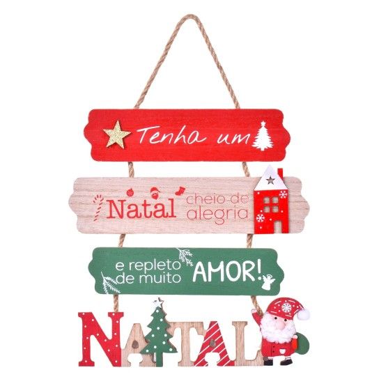 DECORAAO NATAL PLACA SK 0247-929 CX72
