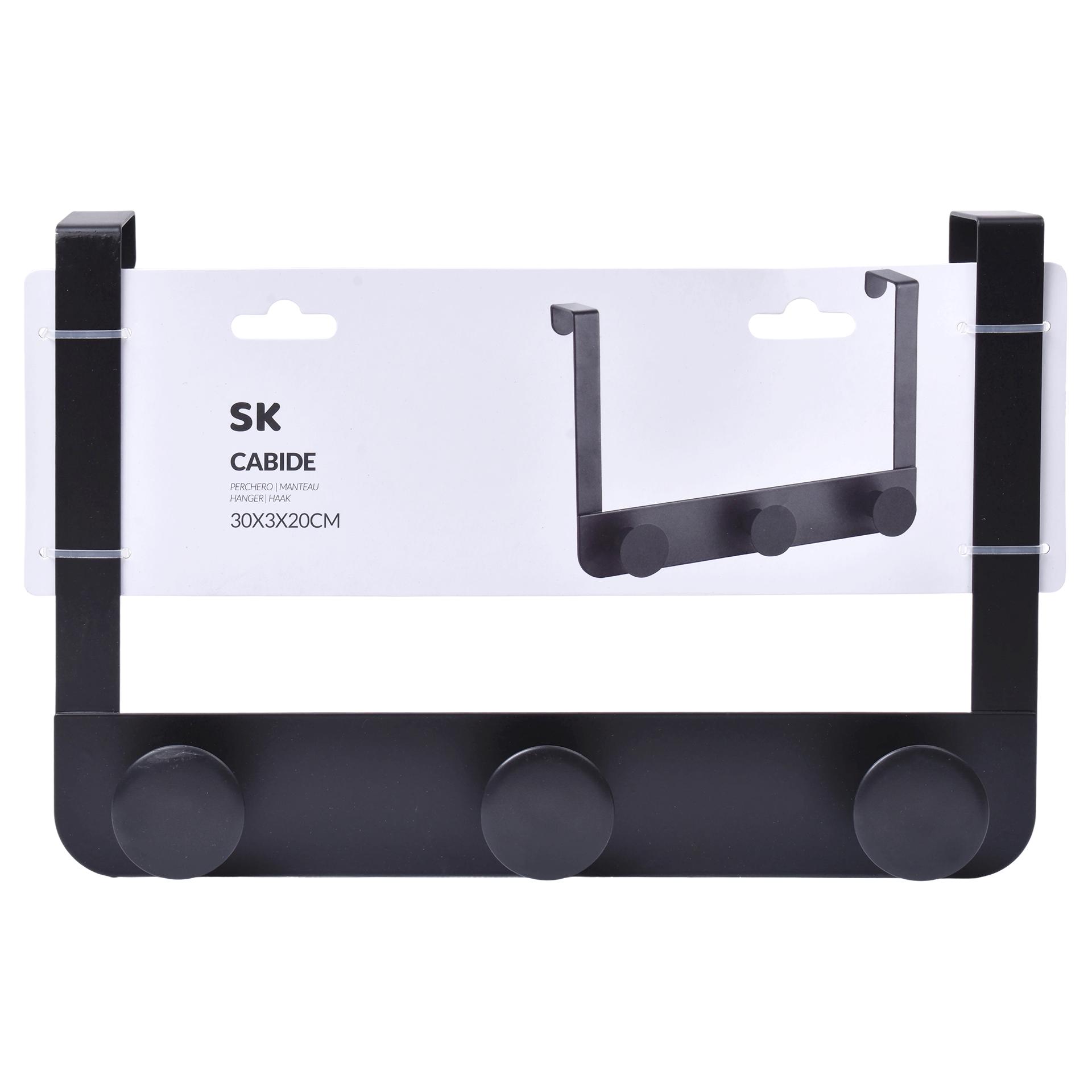CABIDE C/3 GANCHOS P/PORTA SK 804-754 CX12 CABIDE C/3 GANCHOS P/PORTA SK 804-754 CX12