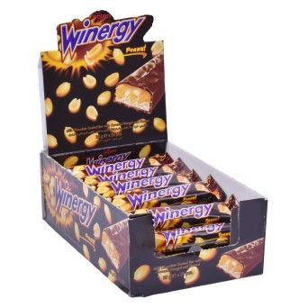 WINERGY CHOCO/AMENDOIM 24X30G