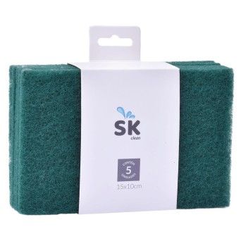 ESFREGAO FIBRA VERDE 5UN 2345-00-05 CX240