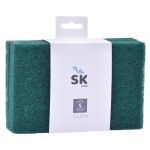 ESFREGAO FIBRA VERDE 5UN 2345-00-05 CX240