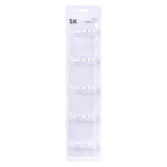SET 5 GANCHOS 34.5X3X7CM SK-C-804-779 CX24