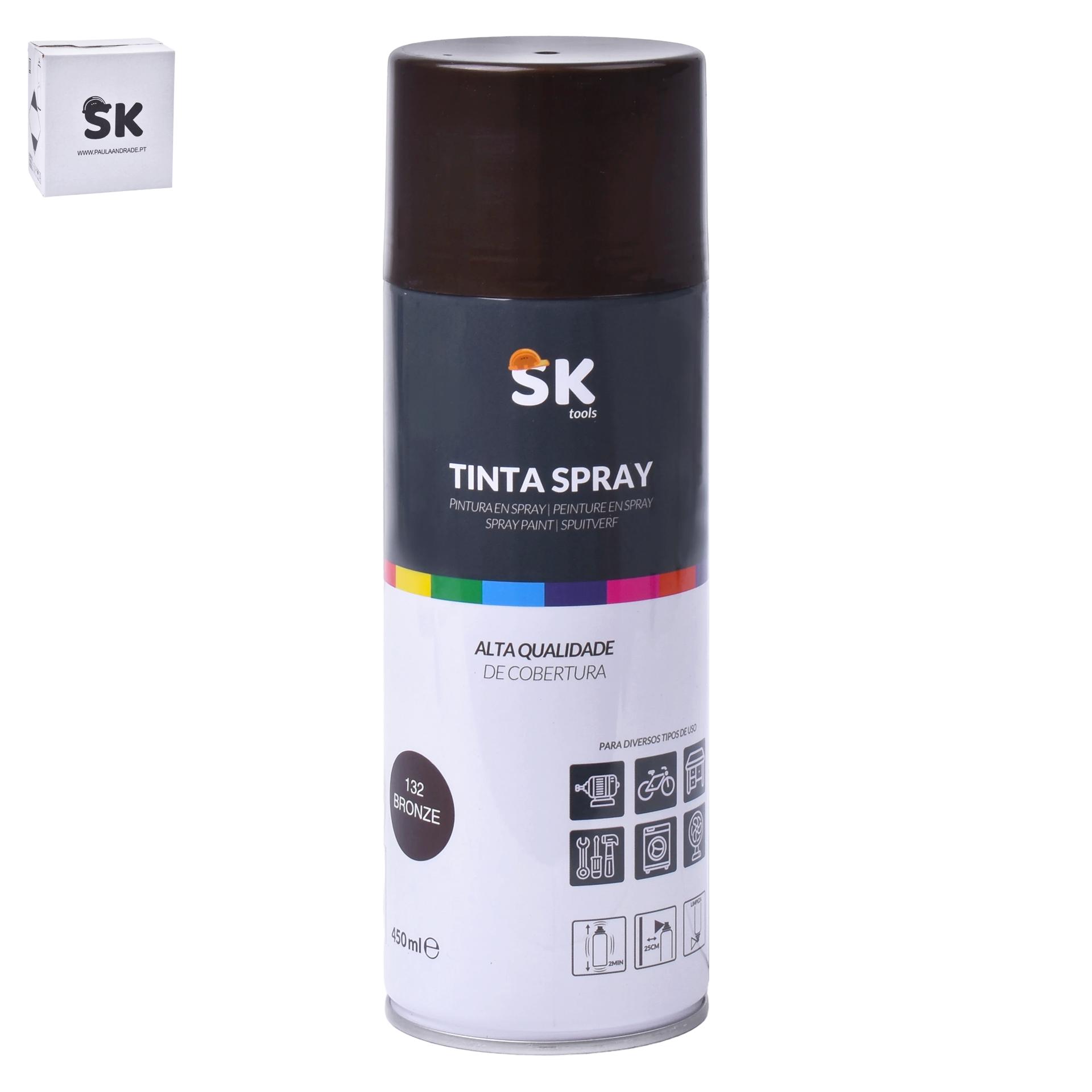 TINTA SPRAY 132 BRONZE SK 990-316 CX48 TINTA SPRAY 132 BRONZE SK 990-316 CX48