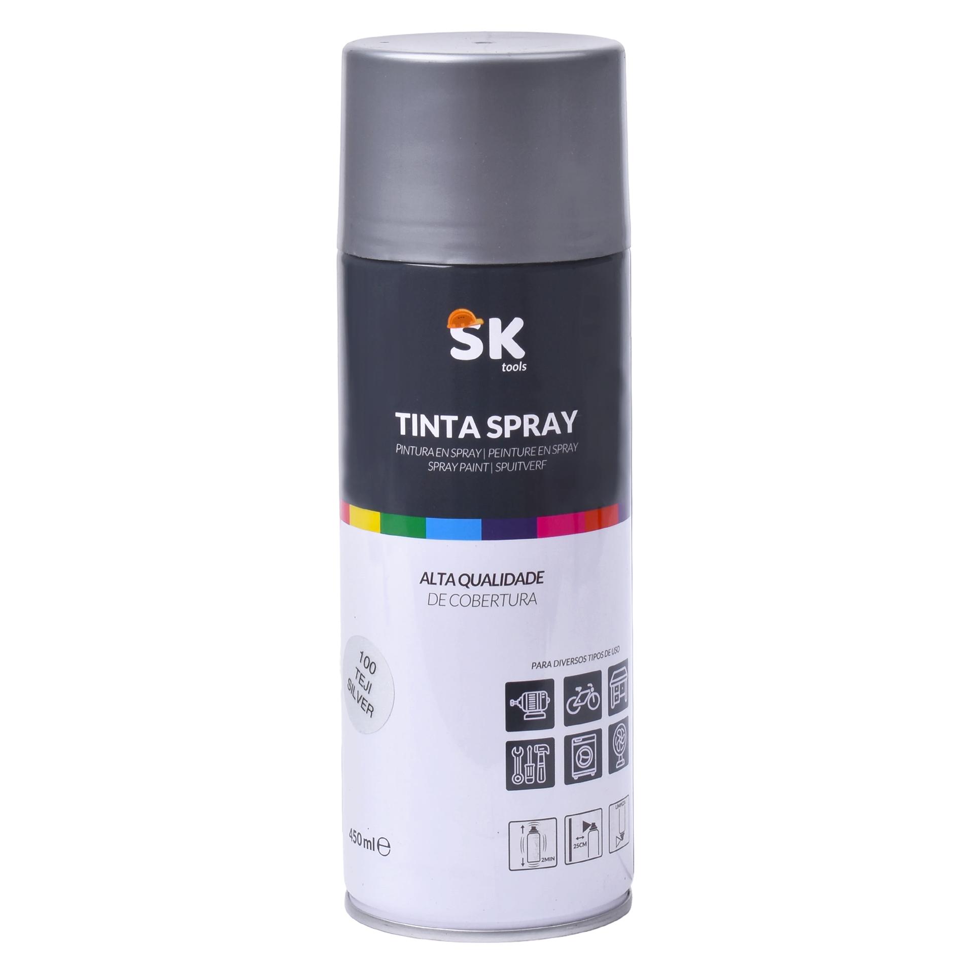 TINTA SPRAY 100 SILVER SK990-315 CX48 TINTA SPRAY 100 SILVER SK990-315 CX48
