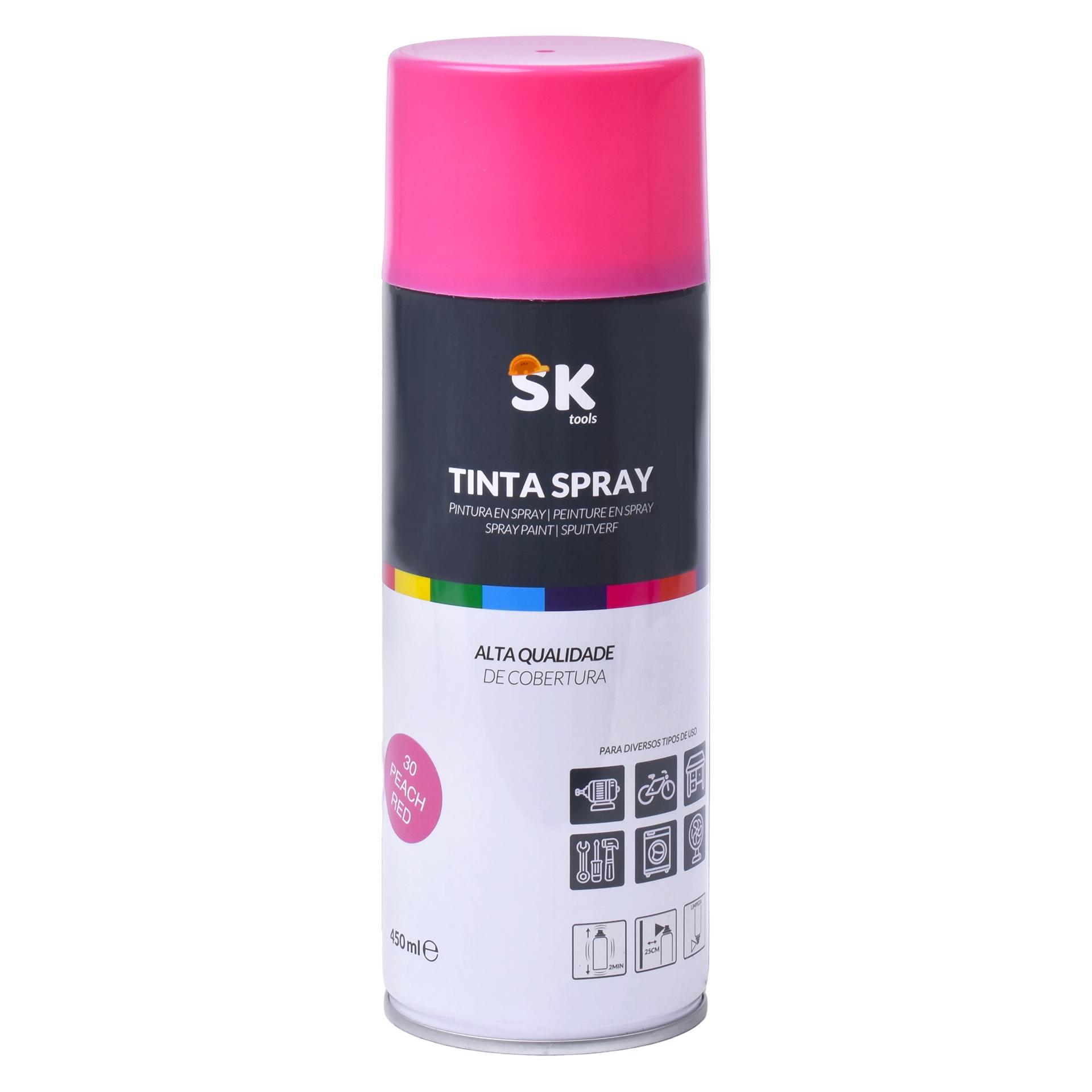 TINTA SPRAY 30 PEACH RED SK990-306 CX48 TINTA SPRAY 30 PEACH RED SK990-306 CX48