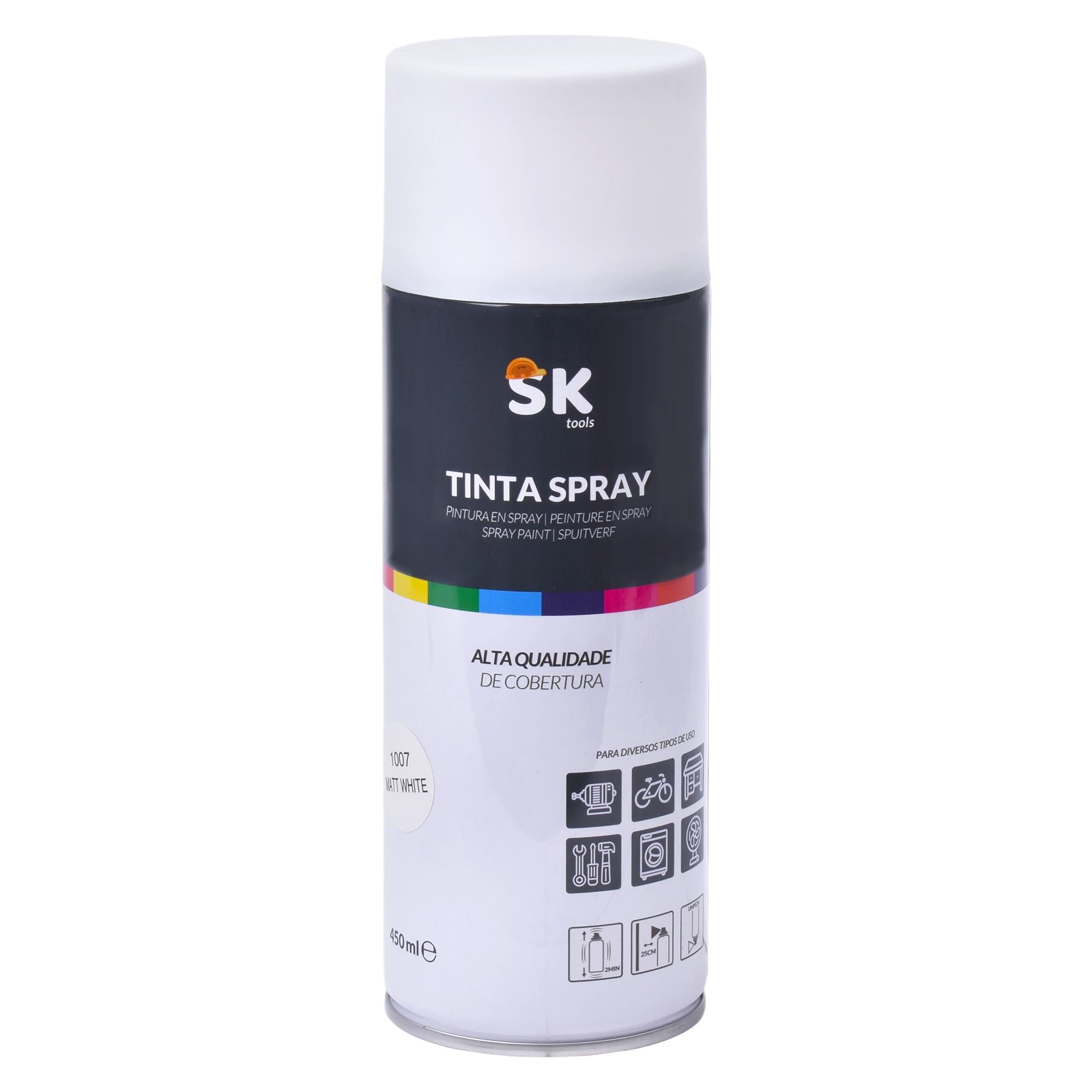 TINTA SPRAY 1007 WHITE SK990-301 CX48 TINTA SPRAY 1007 WHITE SK990-301 CX48