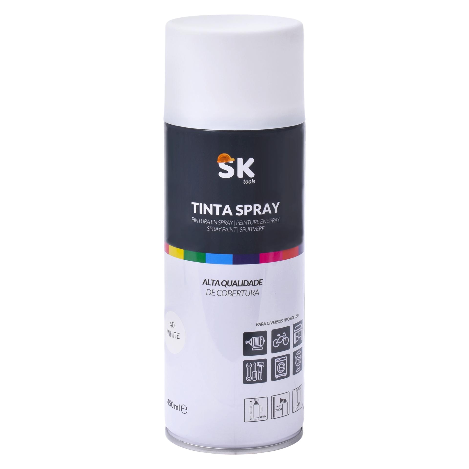 TINTA SPRAY 40 WHITE SK 990-310 CX48 TINTA SPRAY 40 WHITE SK 990-310 CX48