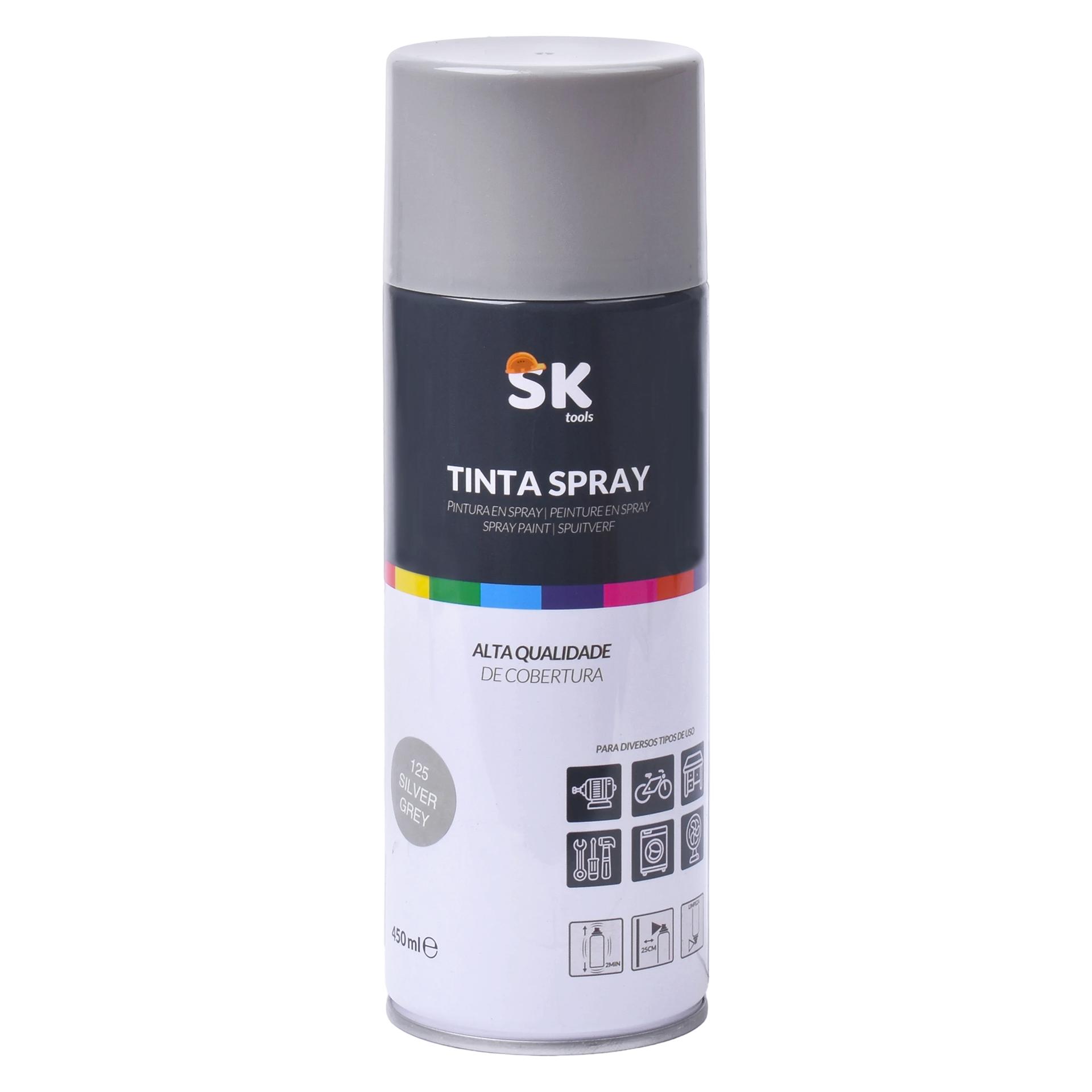 TINTA SPRAY 125 SILVER SK990-313 CX48