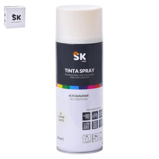 TINTA SPRAY 43 WHITE SK 990-311 CX48