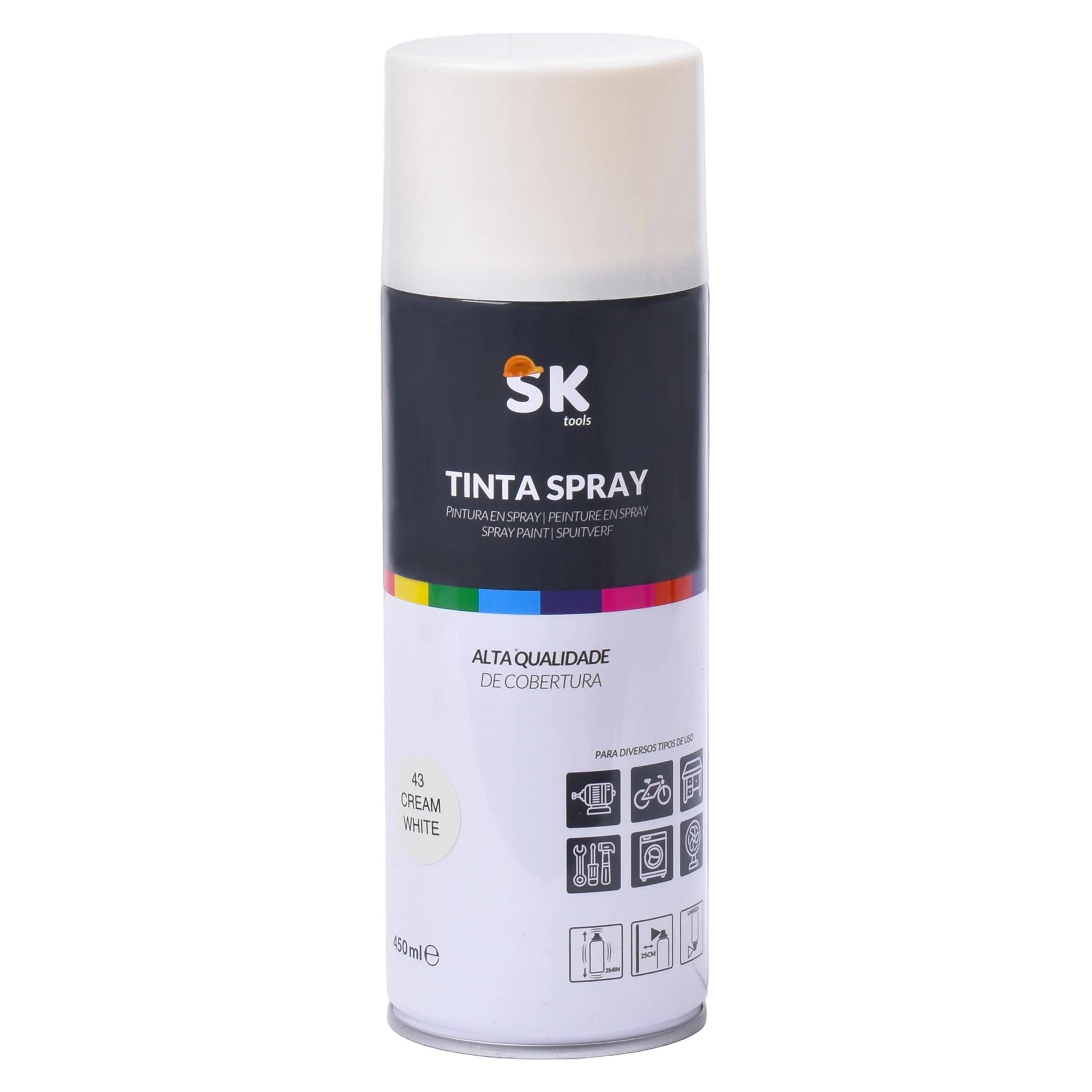 TINTA SPRAY 43 WHITE SK 990-311 CX48 TINTA SPRAY 43 WHITE SK 990-311 CX48