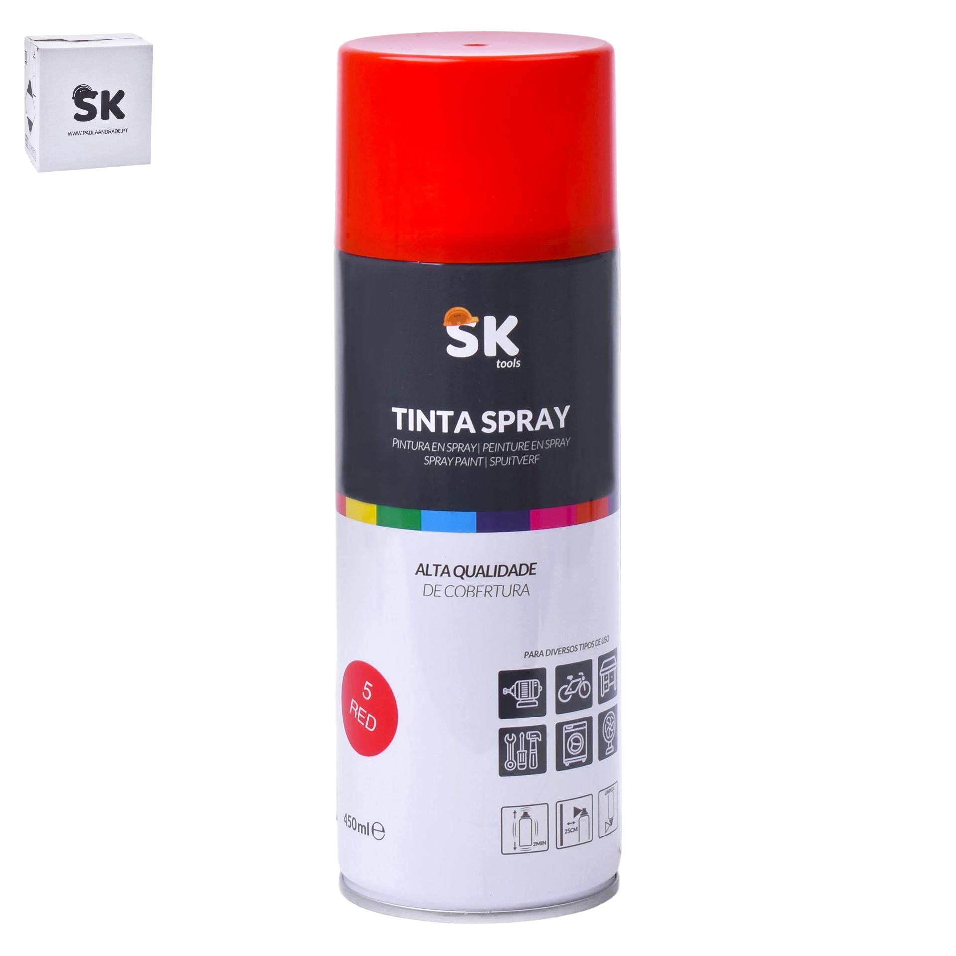 TINTA SPRAY 5 RED SK 990-302 CX48 TINTA SPRAY 5 RED SK 990-302 CX48