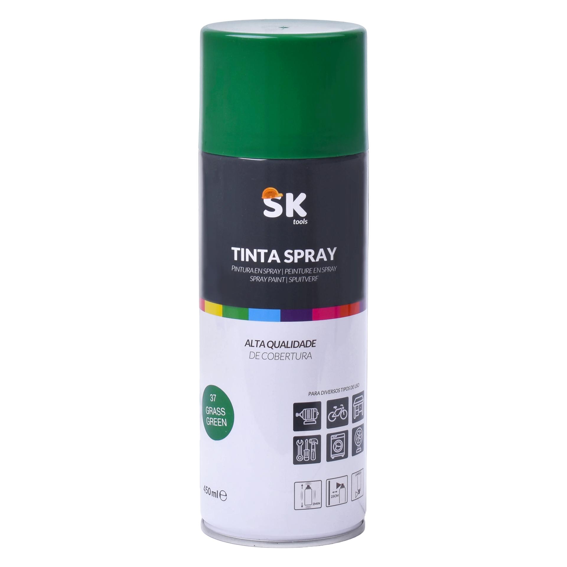 TINTA SPRAY 37 GREEN SK 990-308 CX48 TINTA SPRAY 37 GREEN SK 990-308 CX48