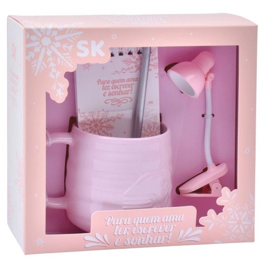 SET CANECA+LAPIS+BLOCO+LUZ 093-030 CX12