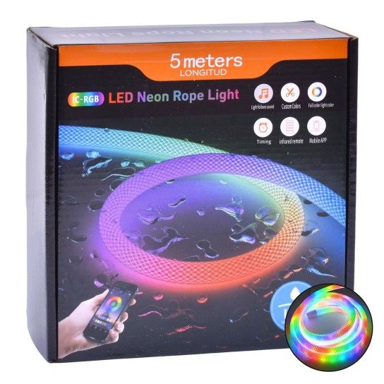 DECOR NTL LUZ COLOR 5MT SK 3078-050 CX24 DECOR NTL LUZ COLOR 5MT SK 3078-050 CX24