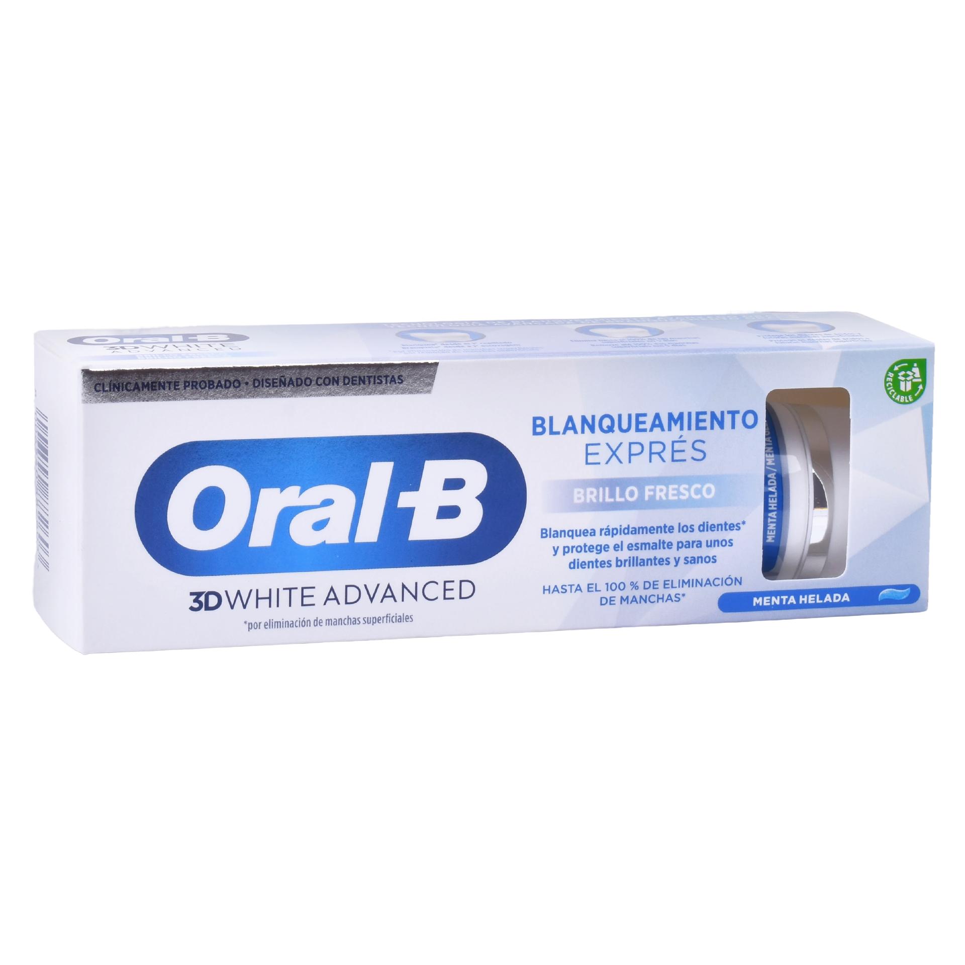 PASTA ORAL B 3DWHITE BRILHO FRESCO 75ML PASTA ORAL B 3DWHITE BRILHO FRESCO 75ML
