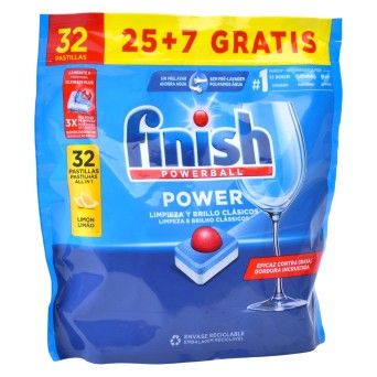 FINISH 32UN POWERBALL TUDO EM 1 CX5