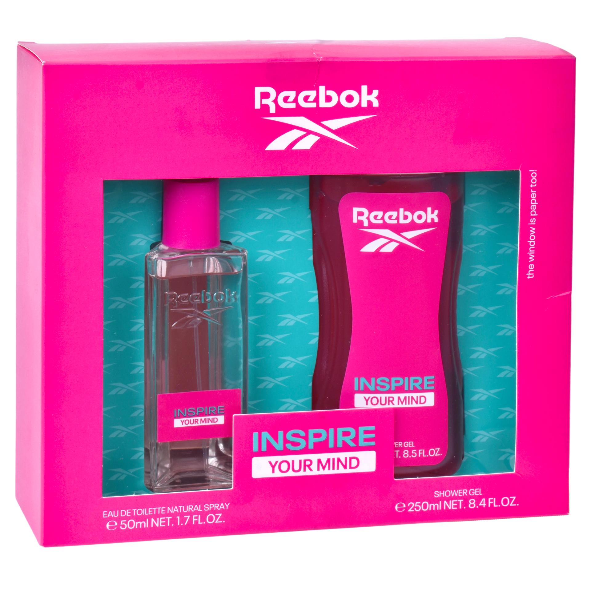 REEBOK EDT 50ML+GEL BANHO 250ML INSPIRE CX4 REEBOK EDT 50ML+GEL BANHO 250ML INSPIRE CX4