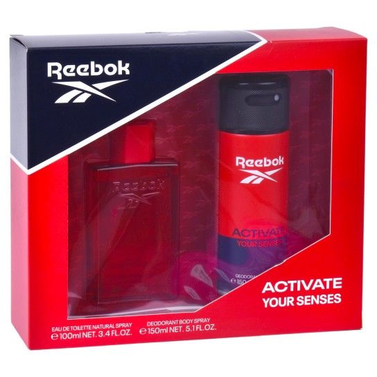 REEBOK EDT100ML+DEO SPRAY150ML ACTIVATE CX4