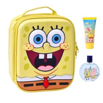 MALA BOB ESPONJA+GEL BANHO 100ML+PERF