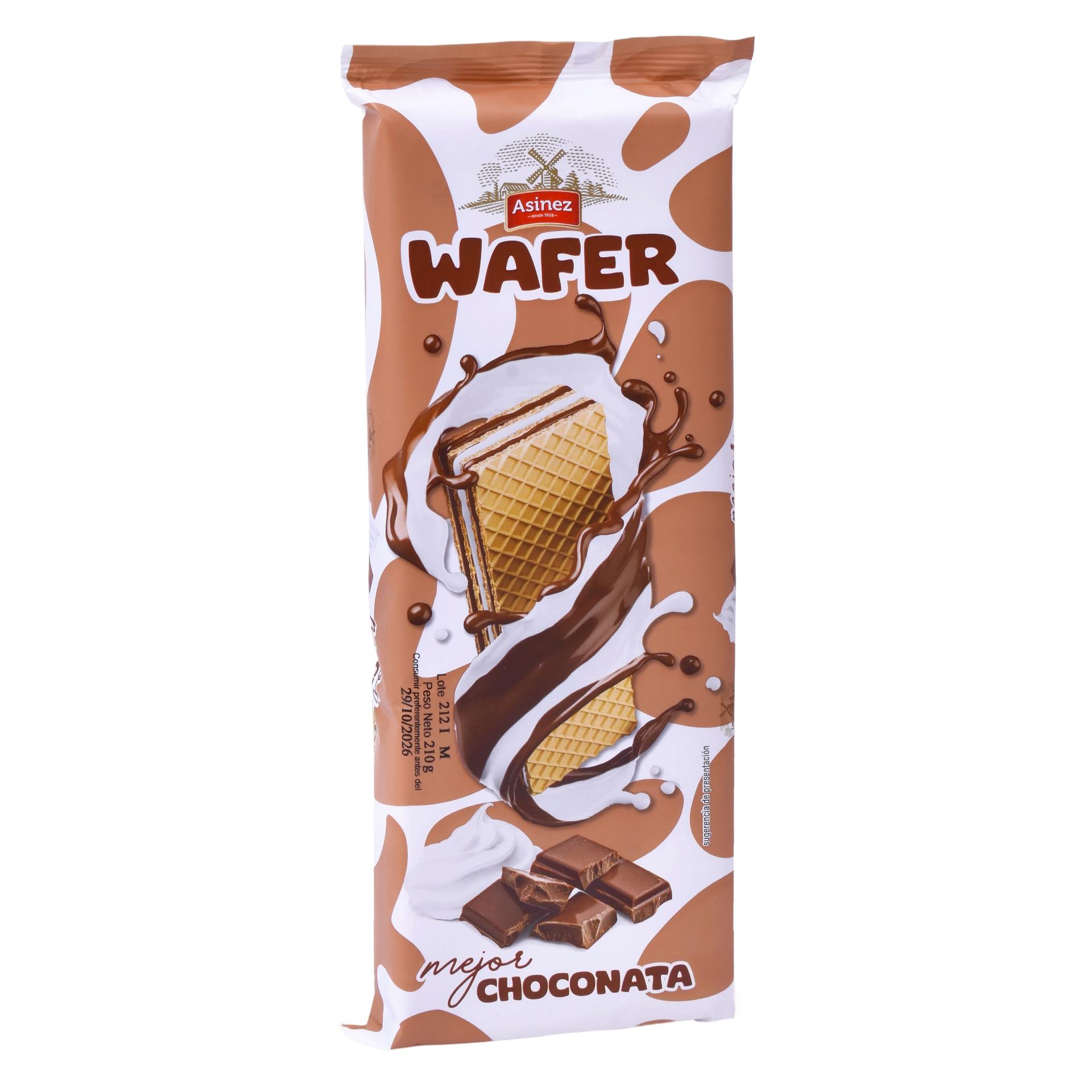 WAFERS ASINEZ CHOCONATA 210G PV1 WAFERS ASINEZ CHOCONATA 210G PV1
