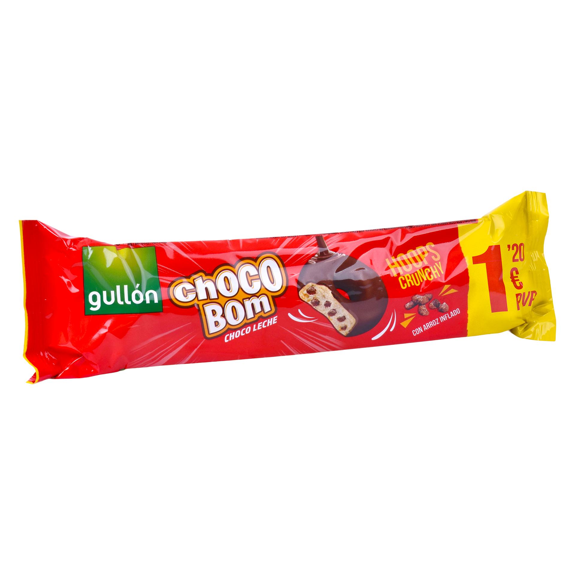CHOCOBOM CHOCO GULLON 128GR PV1.2 CHOCOBOM CHOCO GULLON 128GR PV1.2