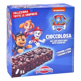 BARRINHAS CERIAS PATRULHA PATA 6UN 120G