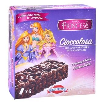 BARRINHAS CERIAS PRINCESAS 6UN 120G