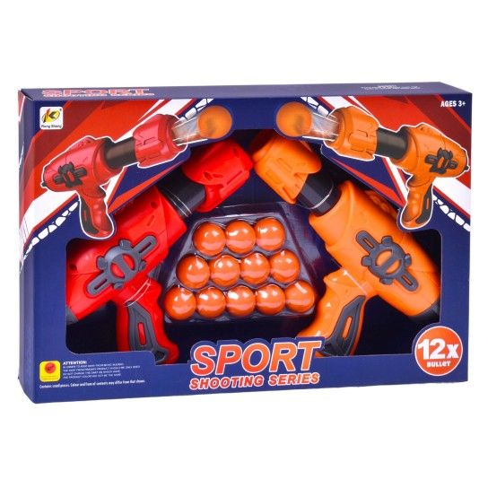 BRINQ PISTOLA BALAS SK CP256390/908-2 CX24