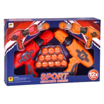 BRINQ PISTOLA BALAS SK CP256390/908-2 CX24