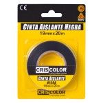 FITA ISOLANTE PRETA 19MMX20M CRISC 42422