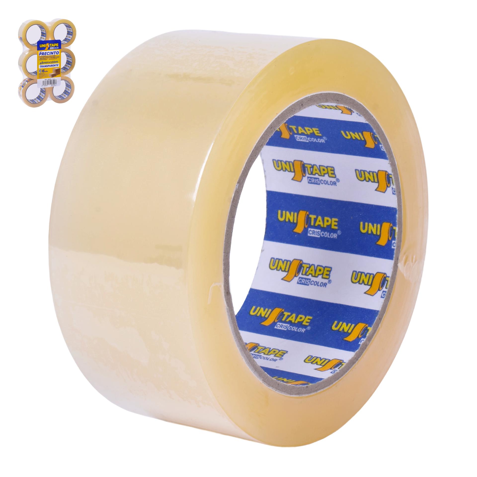FITA COLA TRANSP 48MMX100M CRISCOLOR 40644 FITA COLA TRANSP 48MMX100M CRISCOLOR 40644