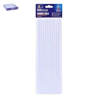 TUBO SILICONE BRANCO 12UN 07X300MM 40803