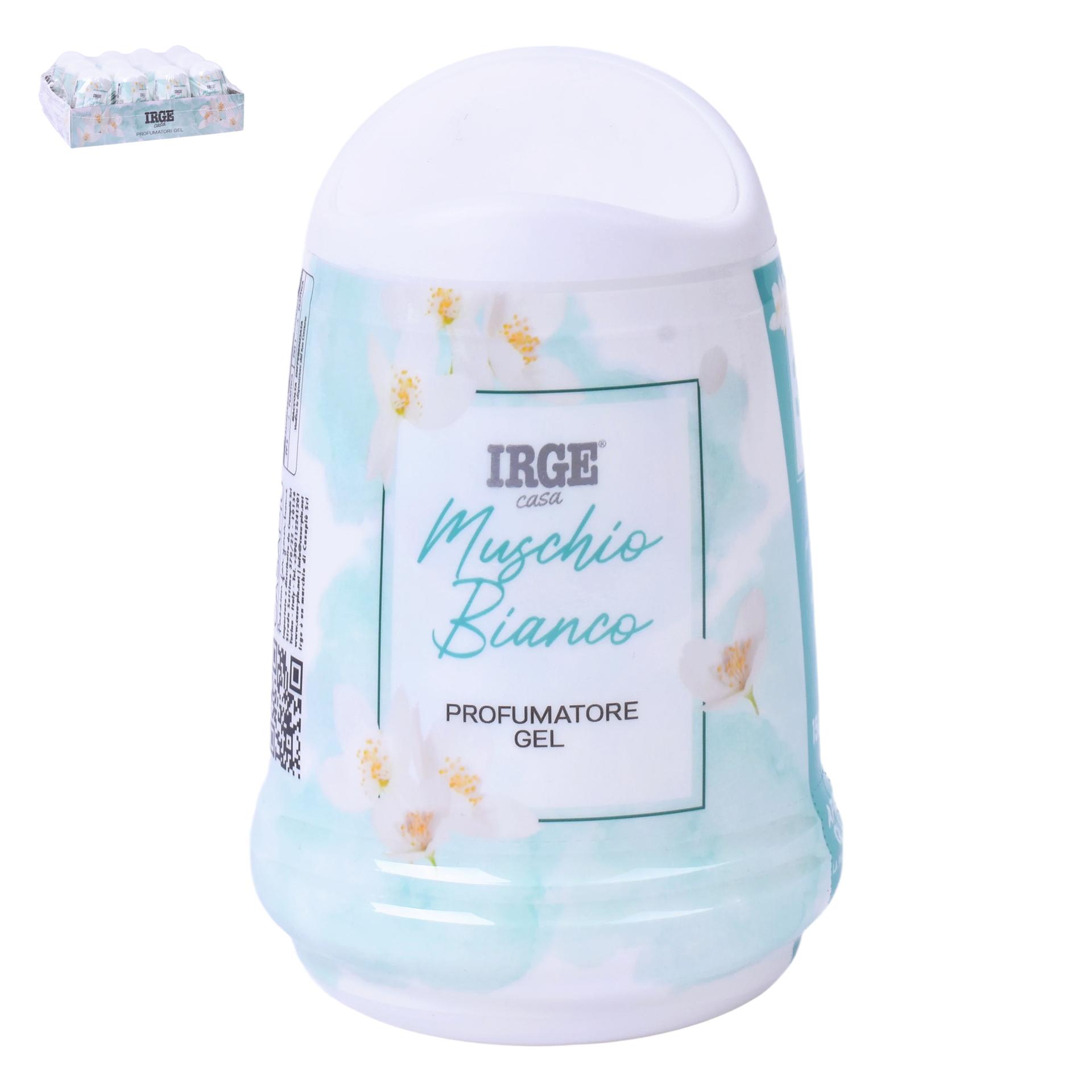 AMBIENTADOR GEL 150G MUSGO BRANCO IRGE C AMBIENTADOR GEL 150G MUSGO BRANCO IRGE C