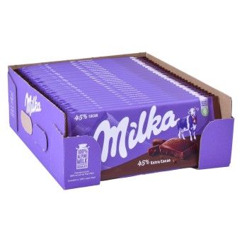MILKA CREME CACAU 25X90G