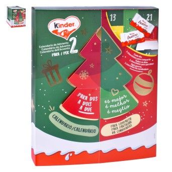 KINDER CALENDARIO PARA DOIS 336G